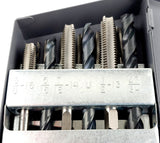 18 and 36 Piece Tap and Drill Sets