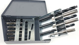 18 and 36 Piece Tap and Drill Sets