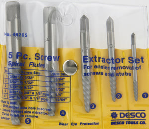 Screw Extractor Pouch Sets