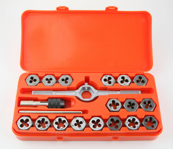 40 Piece Tap and Die Set in 2-Level case