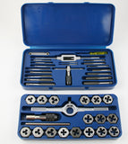40 Piece Metric Tap and Die Set in 2-Level case