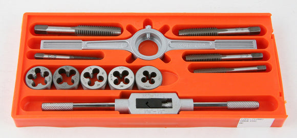 12 Piece Tap and Dies Set